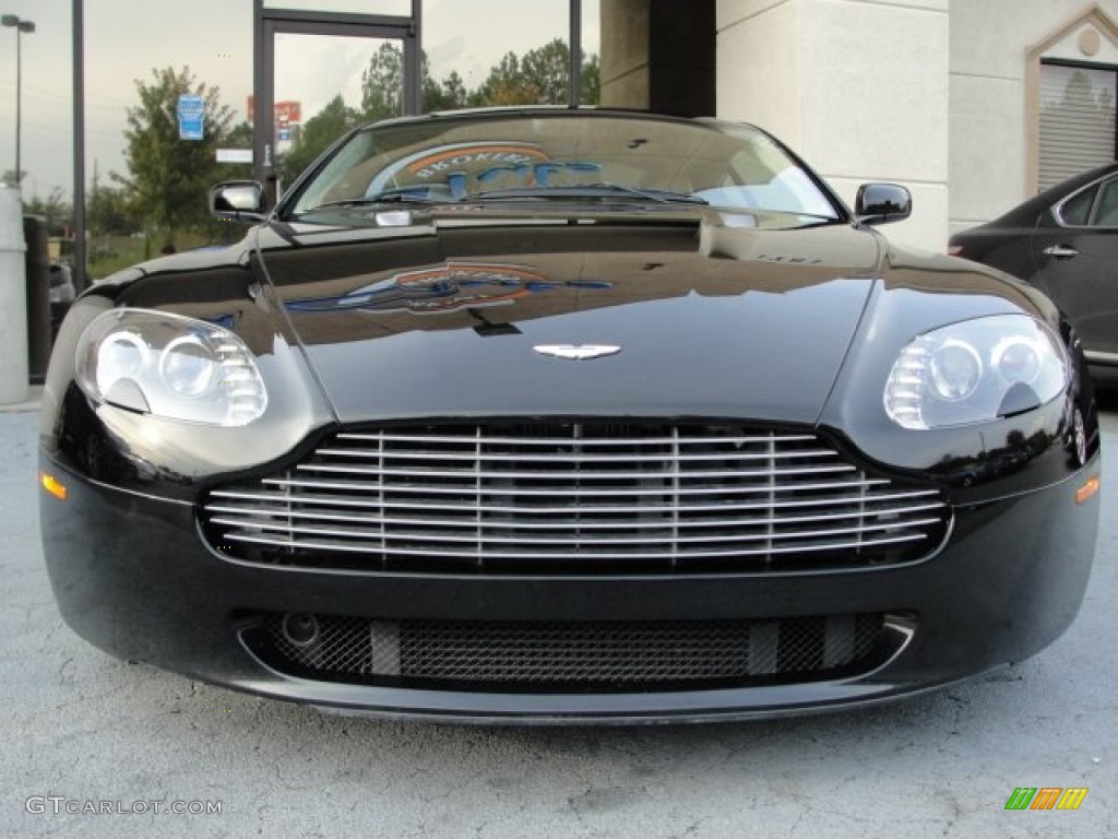 Jet Black 2007 Aston Martin V8 Vantage Coupe Exterior Photo #54512586