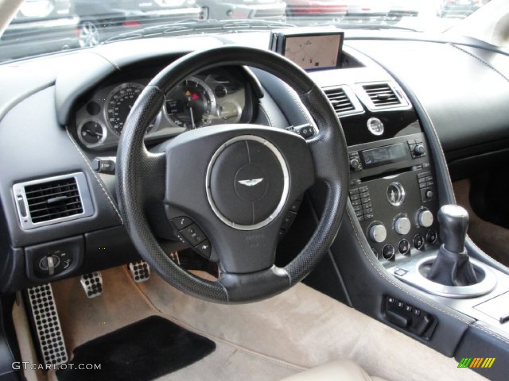 2007 Aston Martin V8 Vantage Coupe Sandstorm Dashboard Photo #54512684