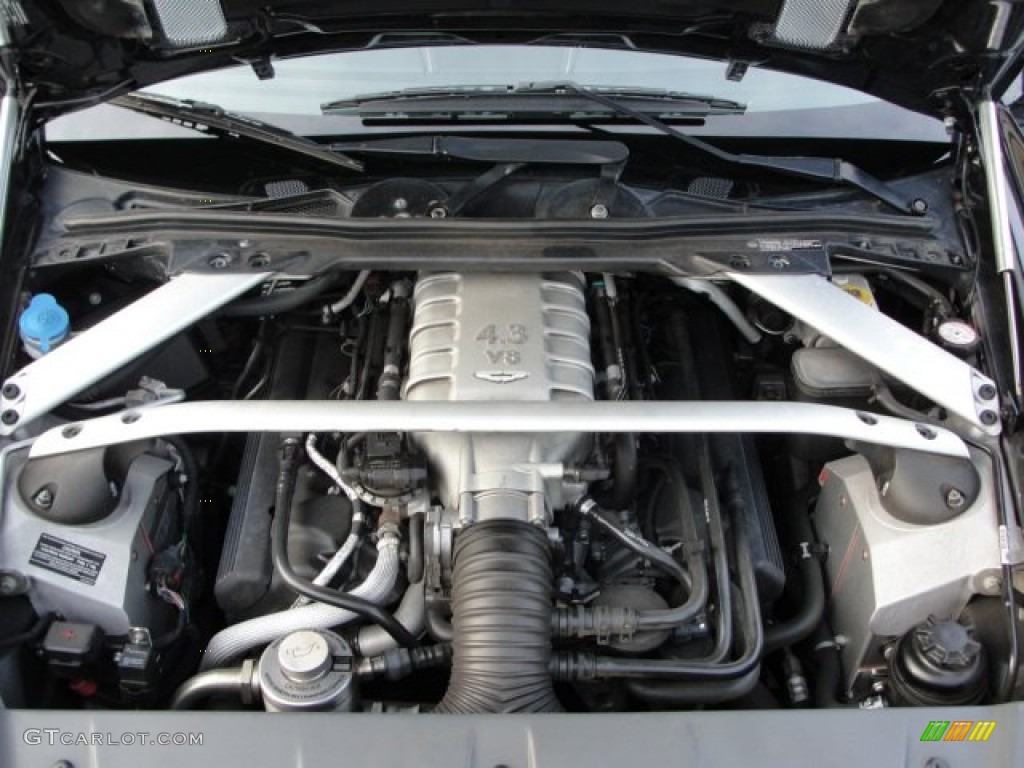 2007 Aston Martin V8 Vantage Coupe 4.3 Liter DOHC 32V VVT V8 Engine Photo #54512780