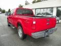 Red - F250 Super Duty Lariat SuperCab 4x4 Photo No. 3