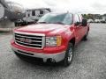 2012 Fire Red GMC Sierra 1500 Extended Cab 4x4  photo #3