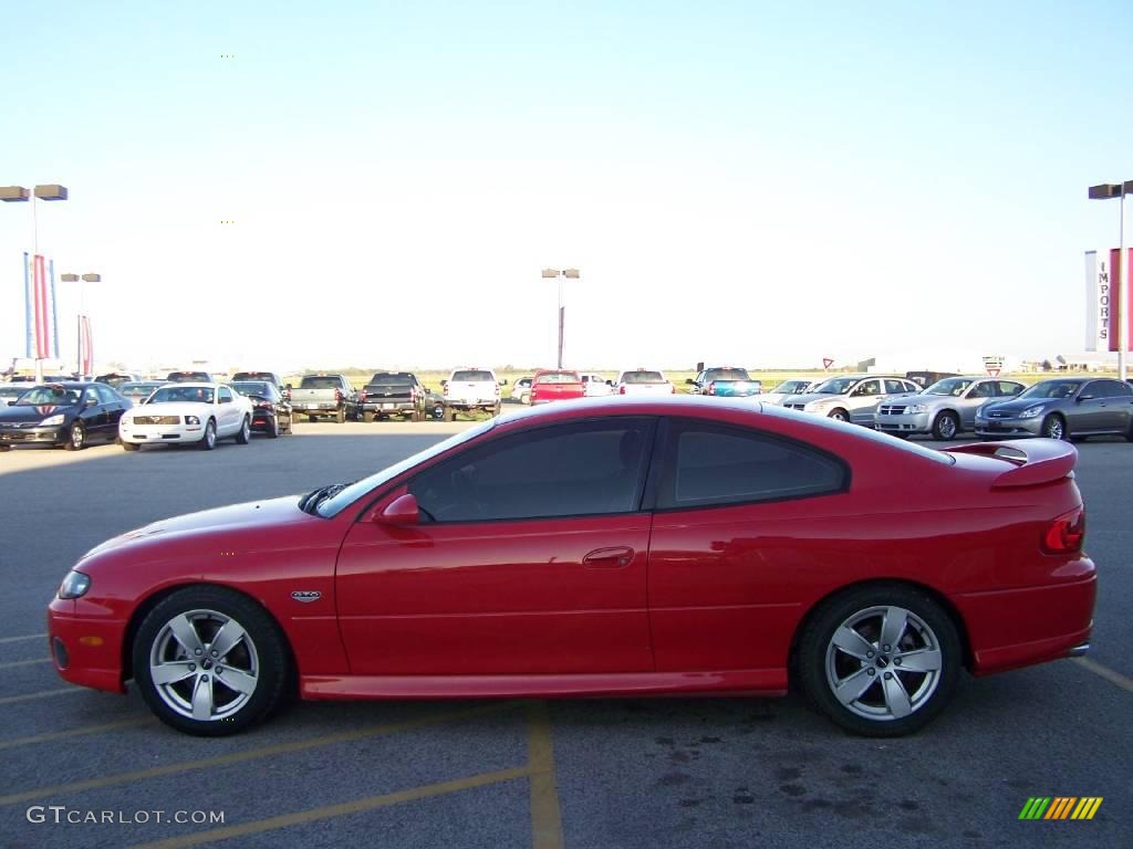 2004 GTO Coupe - Torrid Red / Black photo #6