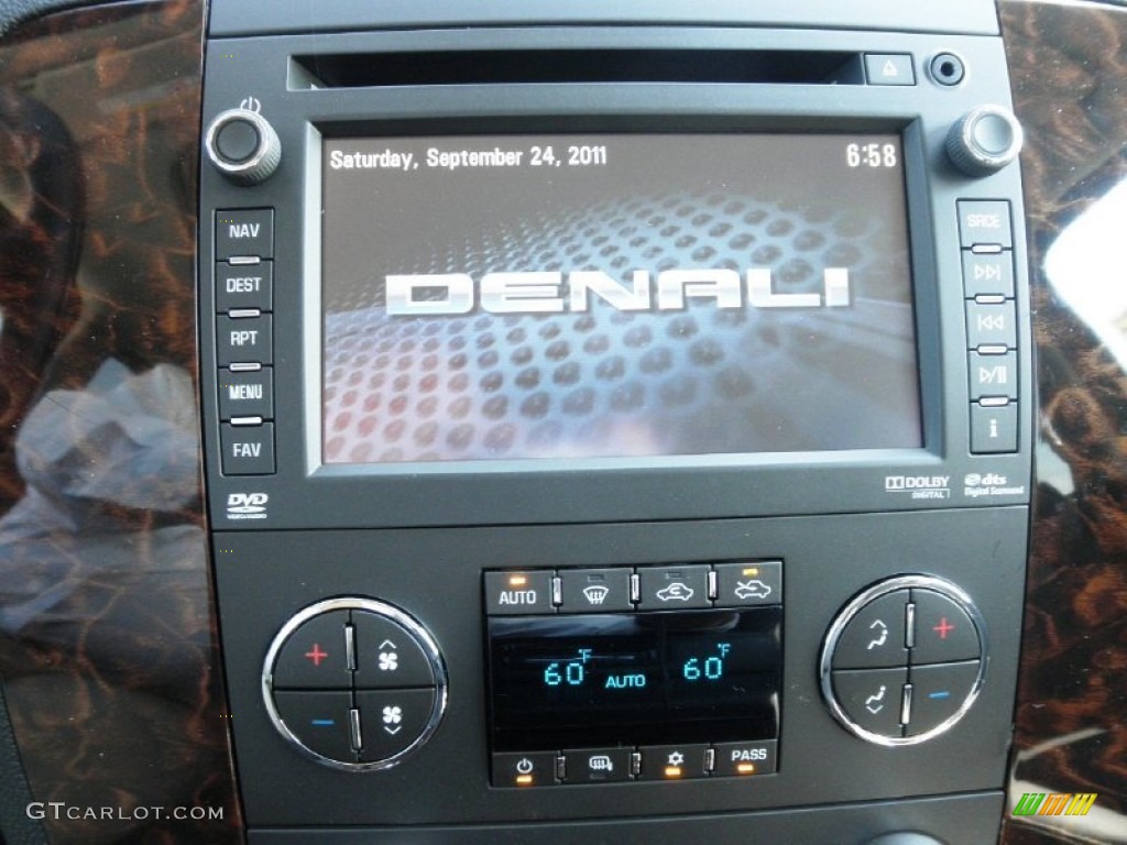 2012 GMC Sierra 3500HD Denali Crew Cab 4x4 Dually Controls Photo #54514124