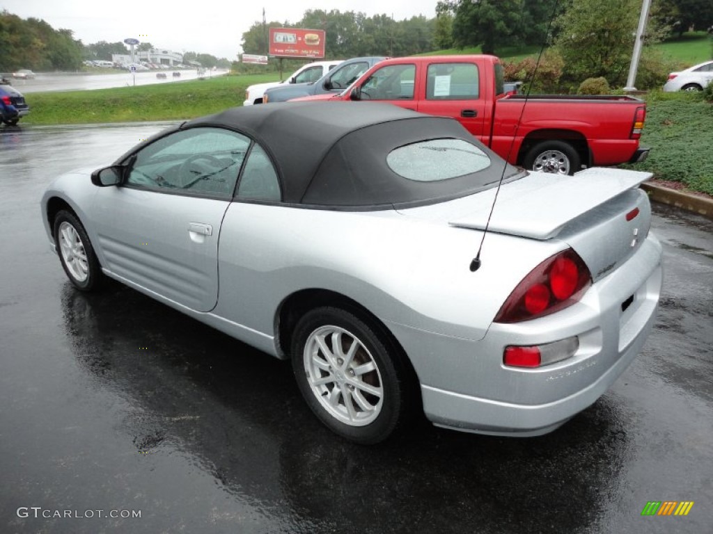 Sterling Silver Metallic 2002 Mitsubishi Eclipse Spyder GS Exterior Photo #54514208