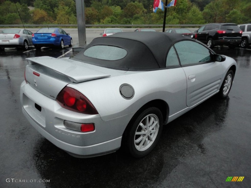 Sterling Silver Metallic 2002 Mitsubishi Eclipse Spyder GS Exterior Photo #54514226