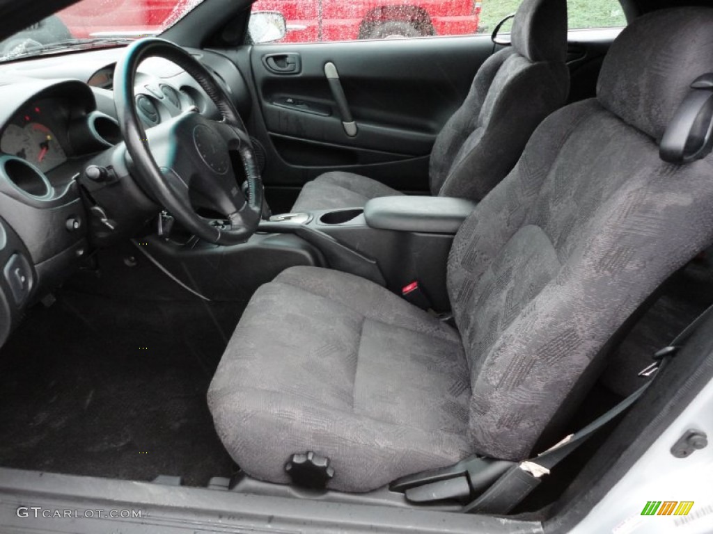 Black Interior 2002 Mitsubishi Eclipse Spyder GS Photo #54514268