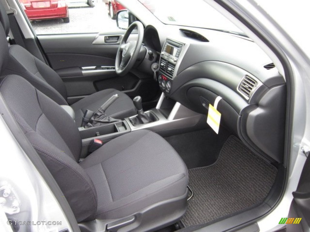 Black Interior 2011 Subaru Forester 2.5 X Photo #54514316