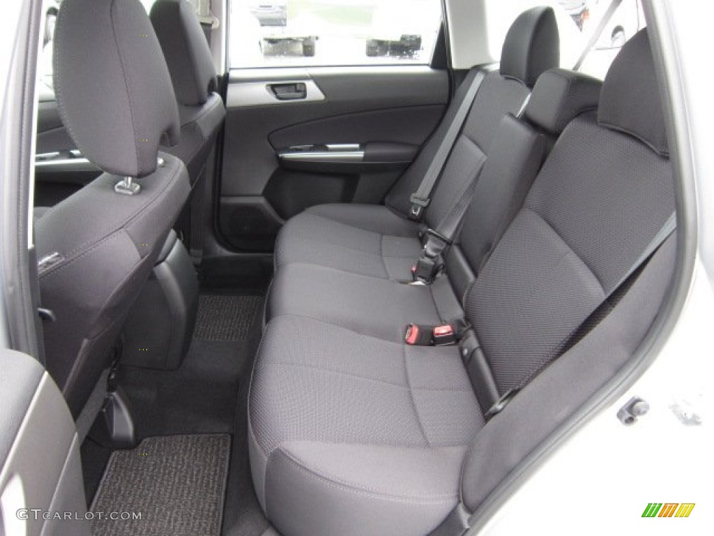 Black Interior 2011 Subaru Forester 2.5 X Photo #54514328