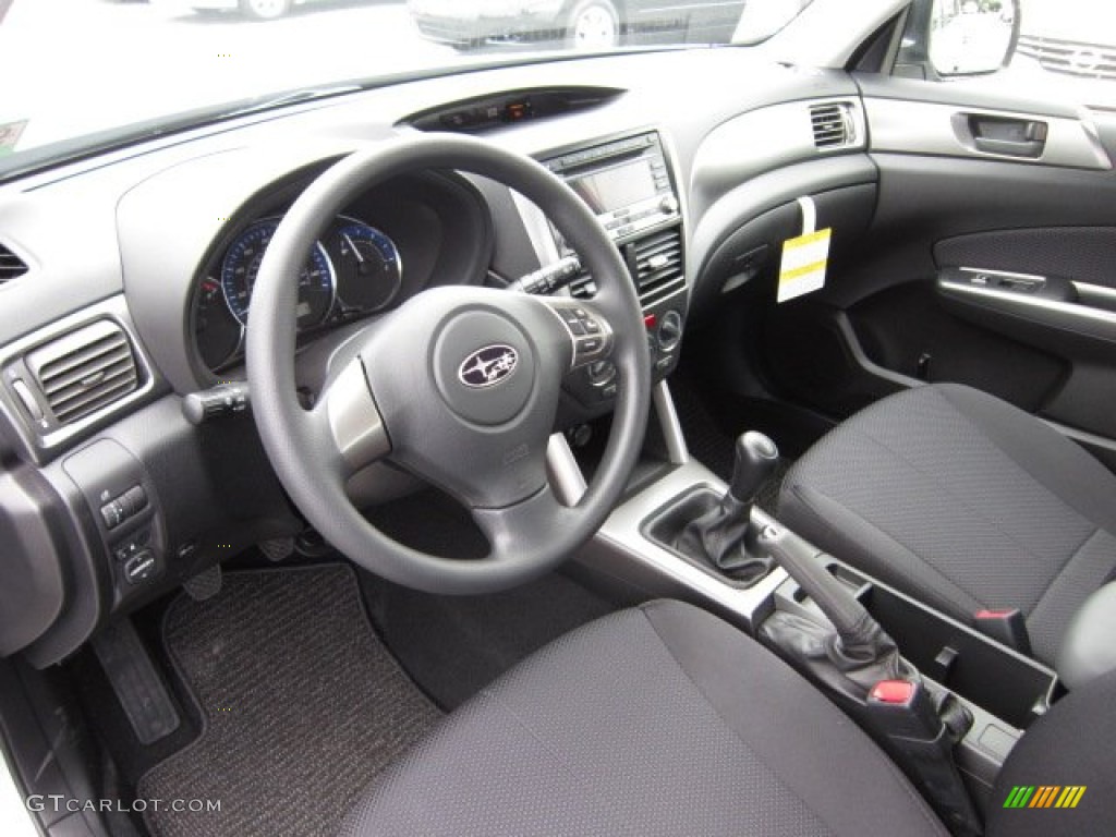Black Interior 2011 Subaru Forester 2.5 X Photo #54514337