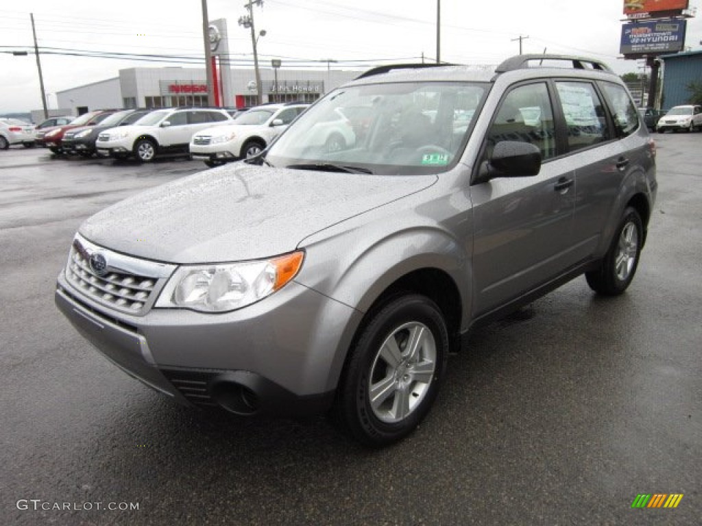 Steel Silver Metallic 2011 Subaru Forester 2.5 X Exterior Photo #54514355