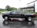 2012 Gray Green Metallic GMC Sierra 3500HD Denali Crew Cab 4x4 Dually  photo #2