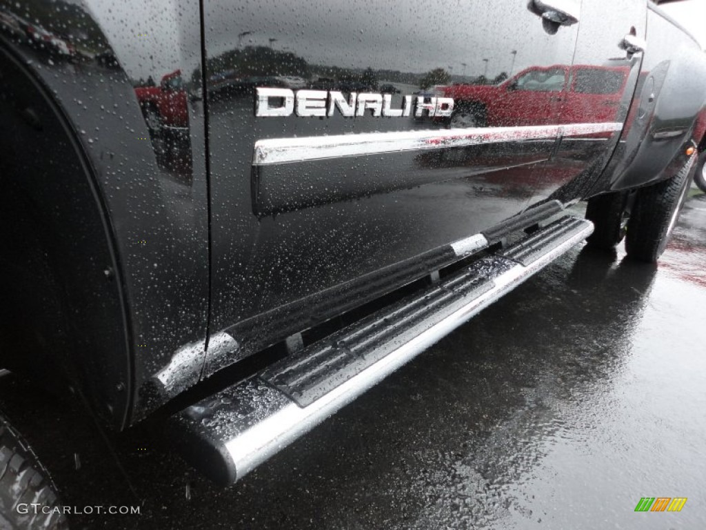2012 Sierra 3500HD Denali Crew Cab 4x4 Dually - Gray Green Metallic / Ebony photo #10