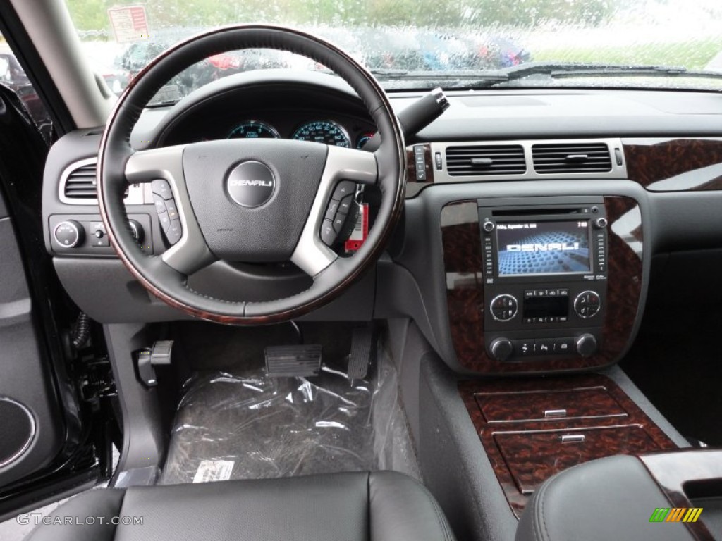 2012 Sierra 3500HD Denali Crew Cab 4x4 Dually - Gray Green Metallic / Ebony photo #14