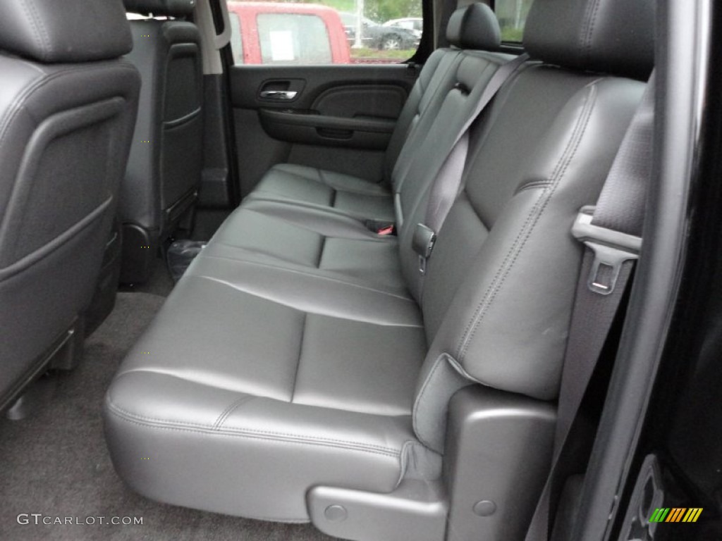 2012 Sierra 3500HD Denali Crew Cab 4x4 Dually - Gray Green Metallic / Ebony photo #16