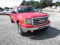 2012 Fire Red GMC Sierra 1500 SL Extended Cab 4x4  photo #2