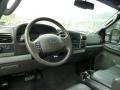 2007 Ford F250 Super Duty Black Leather Interior Dashboard Photo