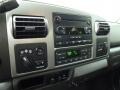 2007 Ford F250 Super Duty Black Leather Interior Controls Photo