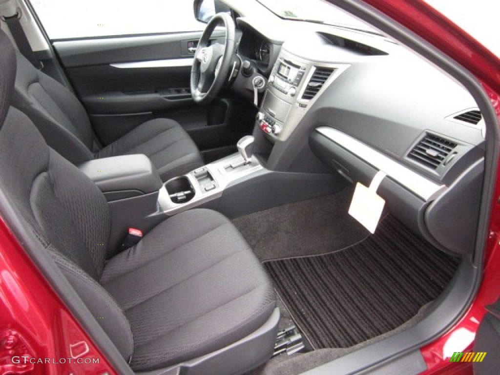 Off Black Interior 2012 Subaru Legacy 2.5i Premium Photo #54515336