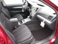Off Black 2012 Subaru Legacy 2.5i Premium Interior Color