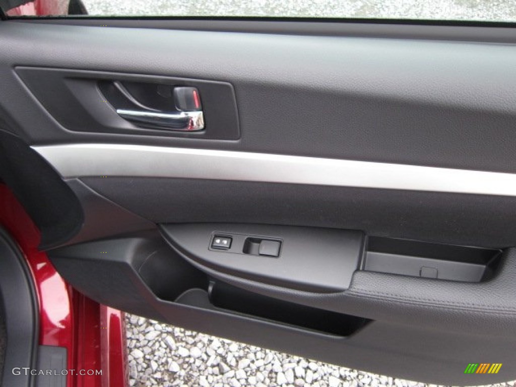 2012 Subaru Legacy 2.5i Premium Off Black Door Panel Photo #54515345