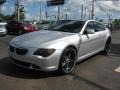 Titanium Silver Metallic 2007 BMW 6 Series 650i Coupe Exterior