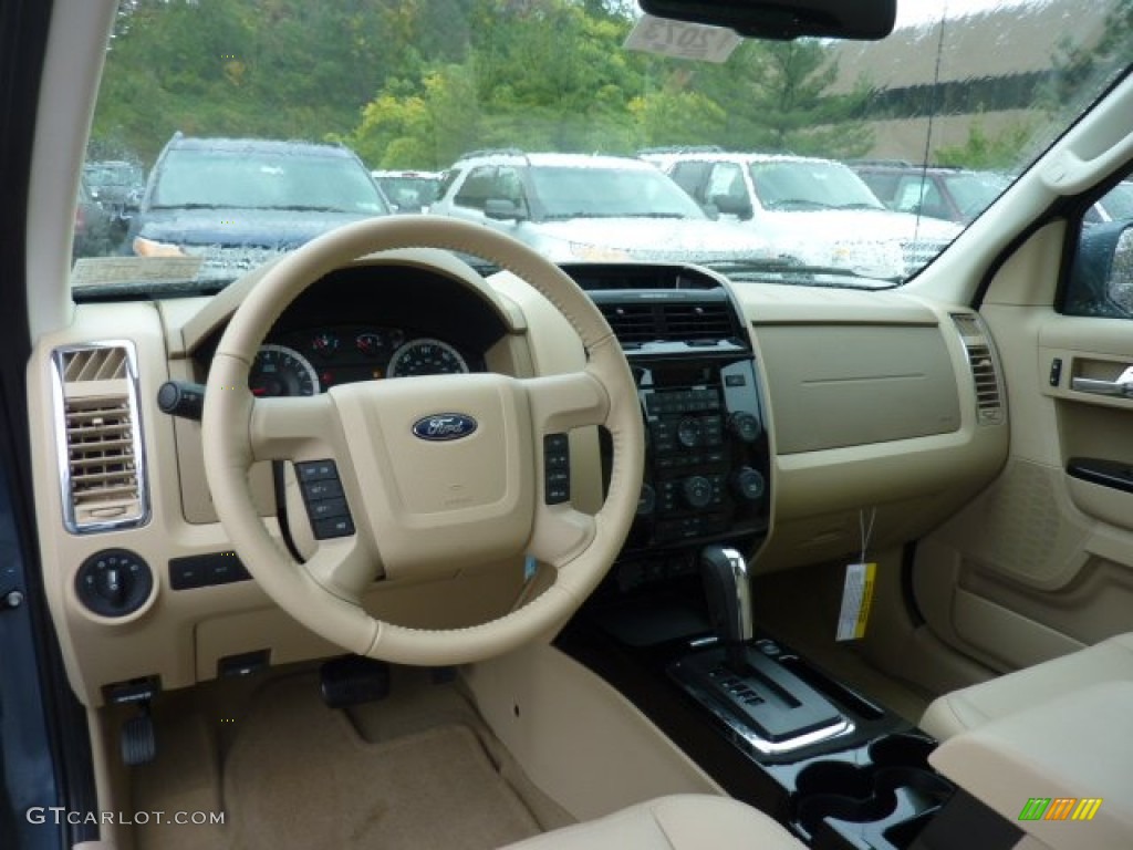 2012 Ford Escape Limited V6 4WD Camel Dashboard Photo #54515639