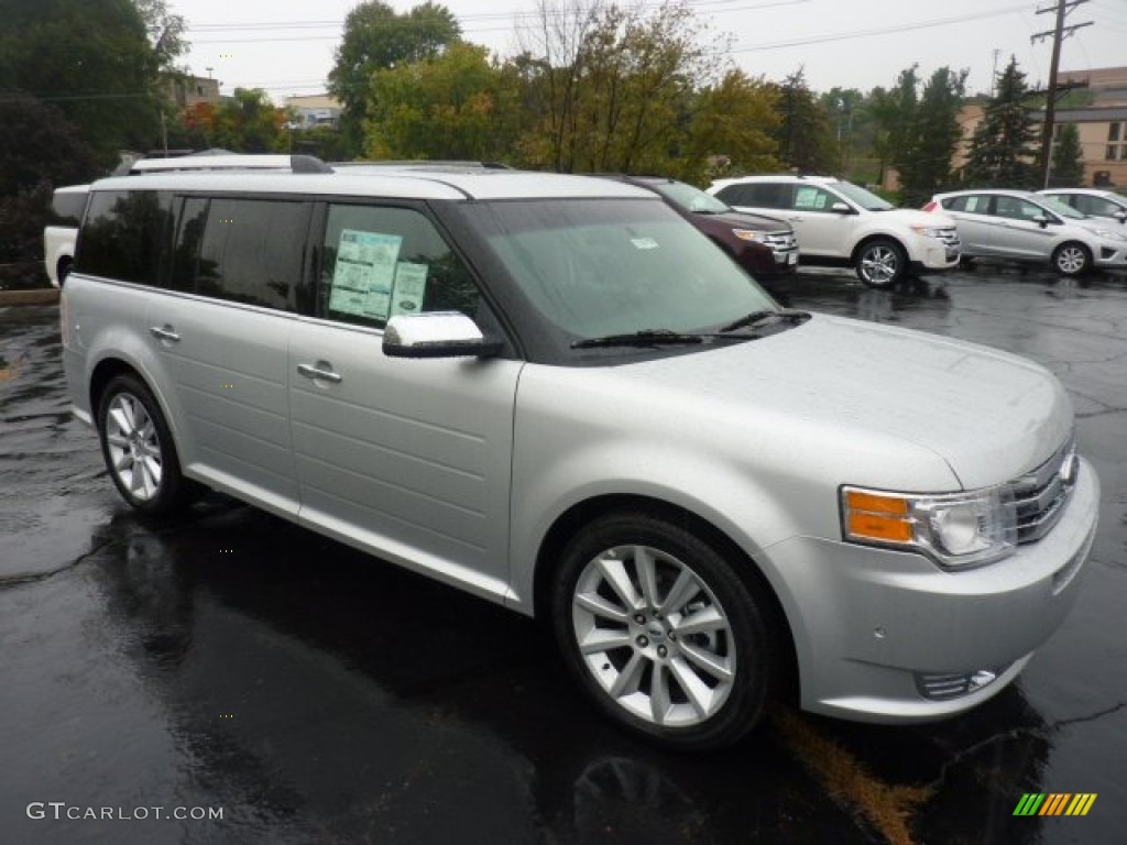 2012 Flex Limited EcoBoost AWD - Ingot Silver Metallic / Charcoal Black photo #1