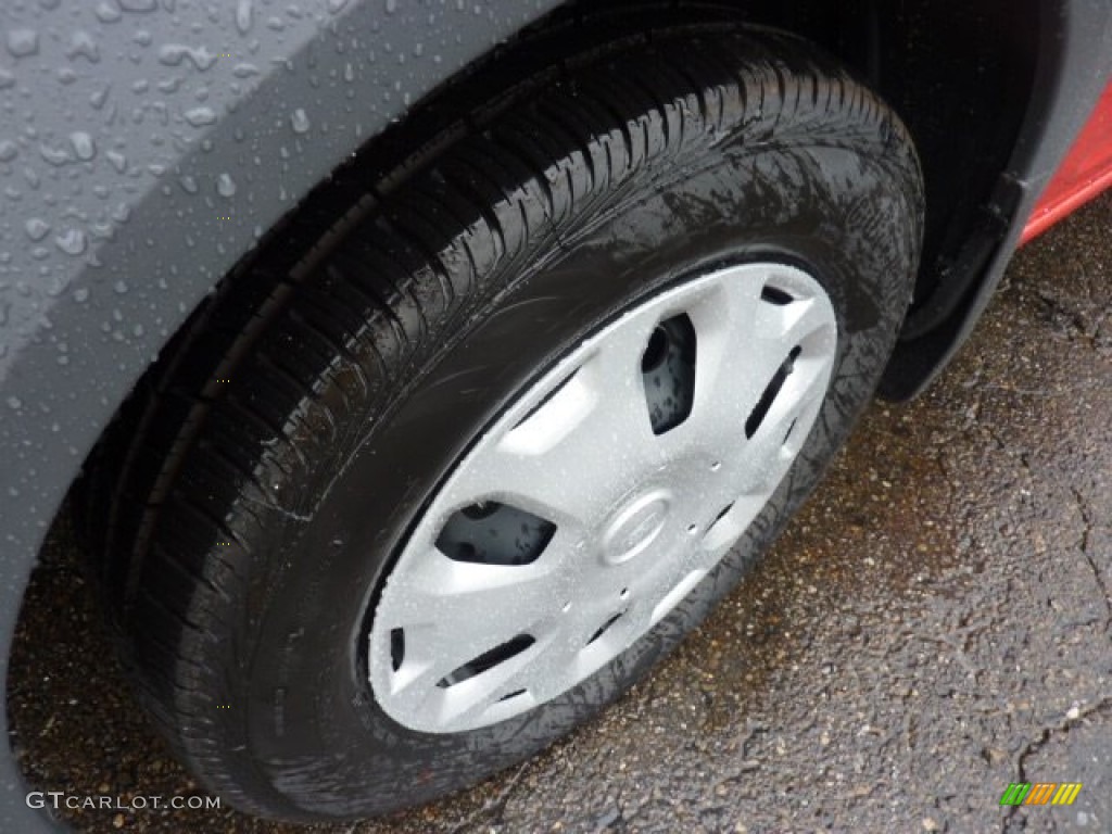 2011 Transit Connect XLT Premium Passenger Wagon - Torch Red / Dark Grey photo #7