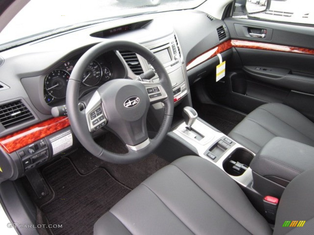 Off Black Interior 2012 Subaru Legacy 2.5i Limited Photo #54516077