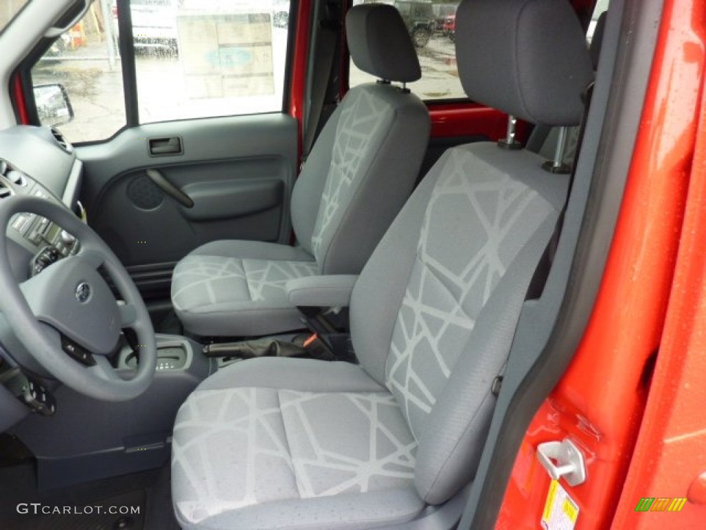 Dark Grey Interior 2011 Ford Transit Connect XLT Premium Passenger Wagon Photo #54516191