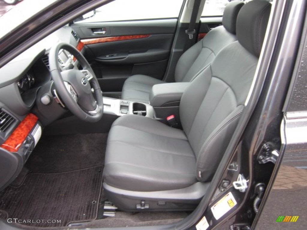 Off Black Interior 2012 Subaru Legacy 2.5i Limited Photo #54516224