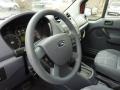 Dark Grey 2011 Ford Transit Connect XLT Premium Passenger Wagon Steering Wheel