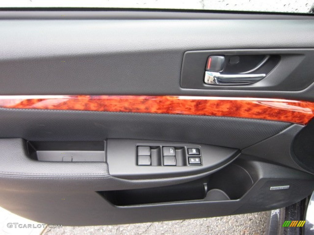 2012 Subaru Legacy 2.5i Limited Off Black Door Panel Photo #54516242