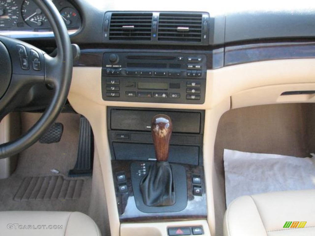 2002 3 Series 325i Coupe - Orient Blue Metallic / Beige photo #16