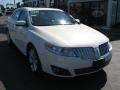 2009 White Suede Lincoln MKS Sedan  photo #1