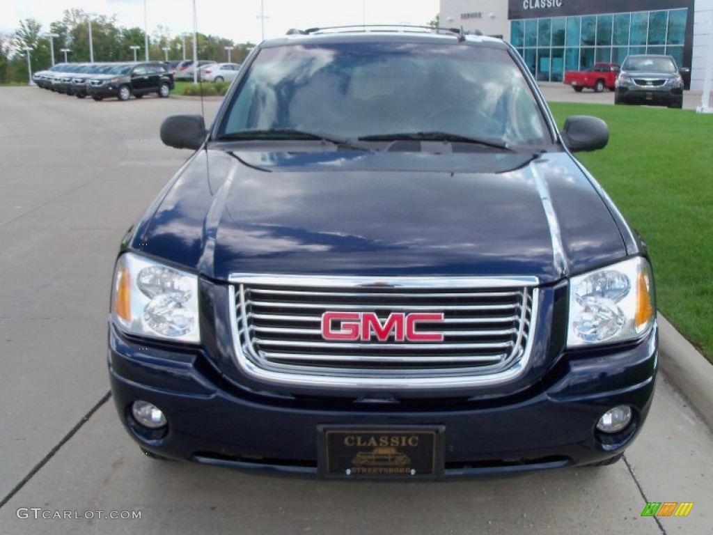 2009 Midnight Blue Metallic GMC Envoy SLE 4x4 #54509373 Photo #2