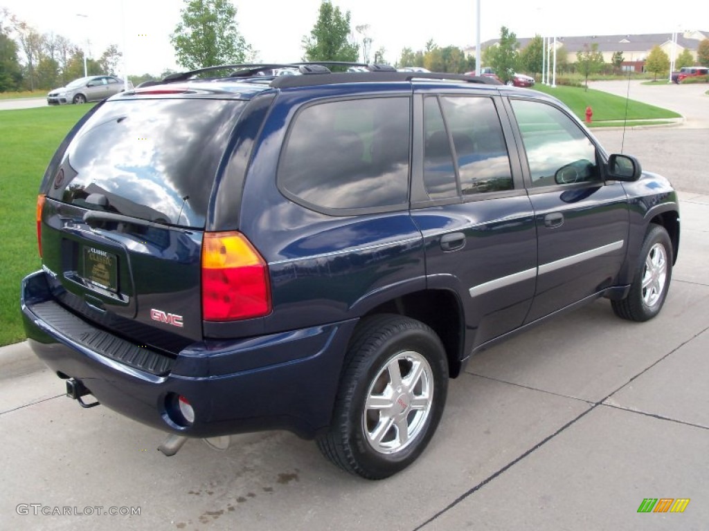 2009 Envoy SLE 4x4 - Midnight Blue Metallic / Ebony photo #4