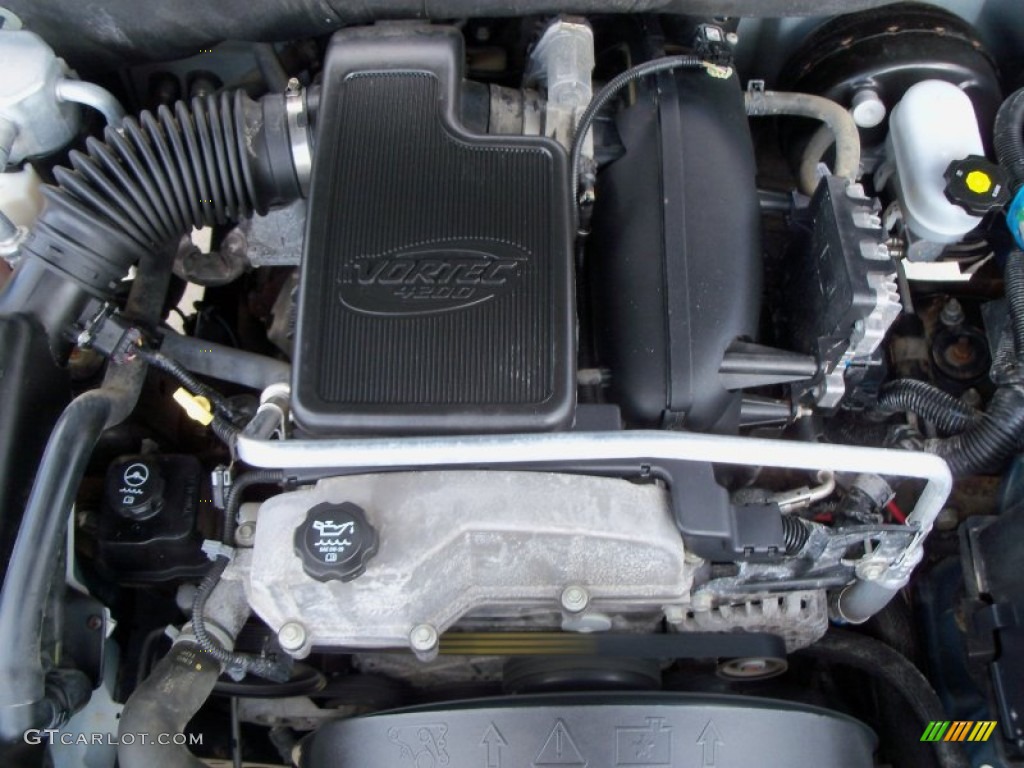 2009 GMC Envoy SLE 4x4 4.2 Liter DOHC 24-Valve VVT Vortec V6 Engine Photo #54517724