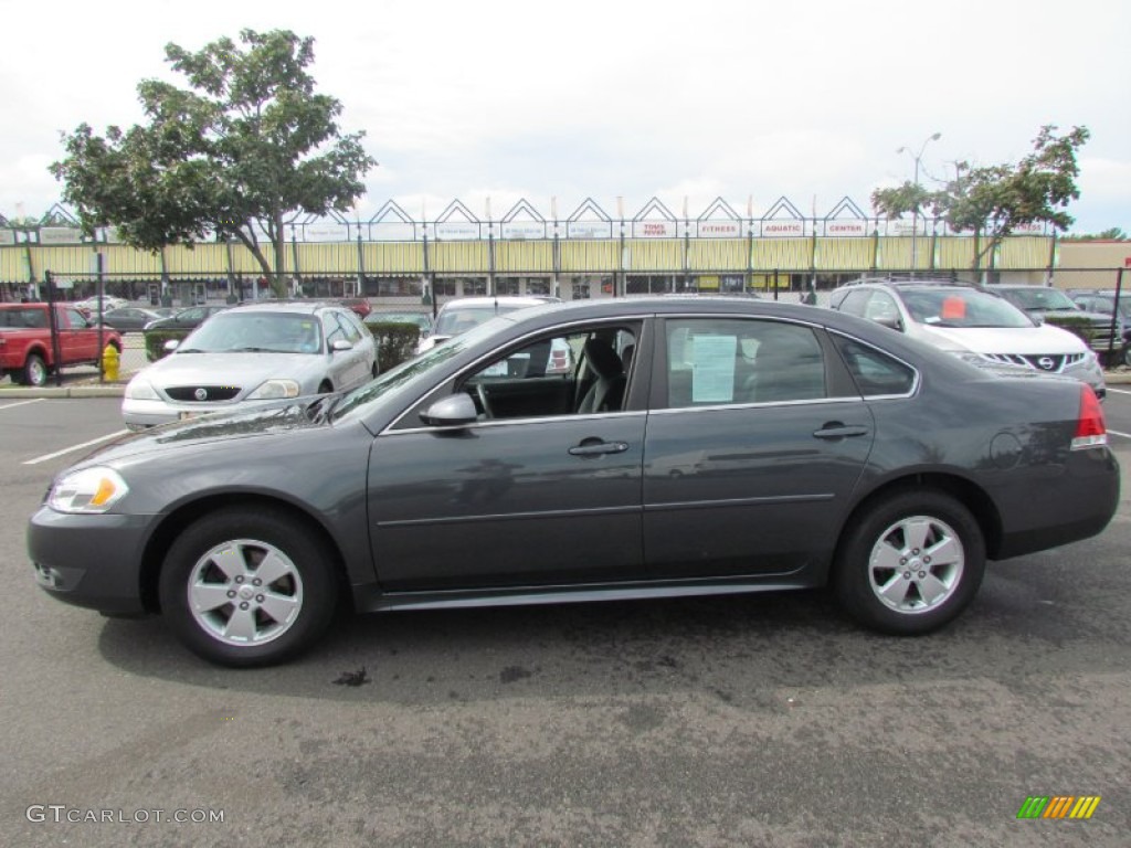 2011 Impala LT - Cyber Gray Metallic / Ebony photo #4