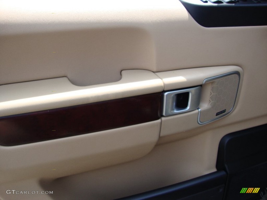 2008 Range Rover V8 HSE - Tonga Green Pearlescent / Sand photo #11