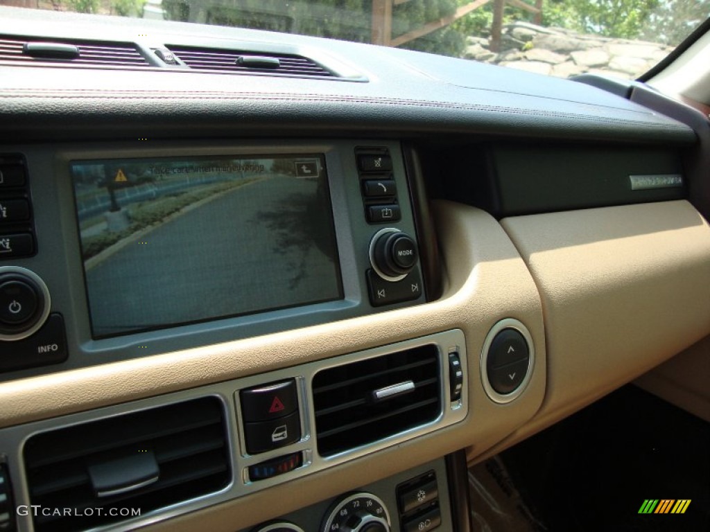 2008 Range Rover V8 HSE - Tonga Green Pearlescent / Sand photo #18