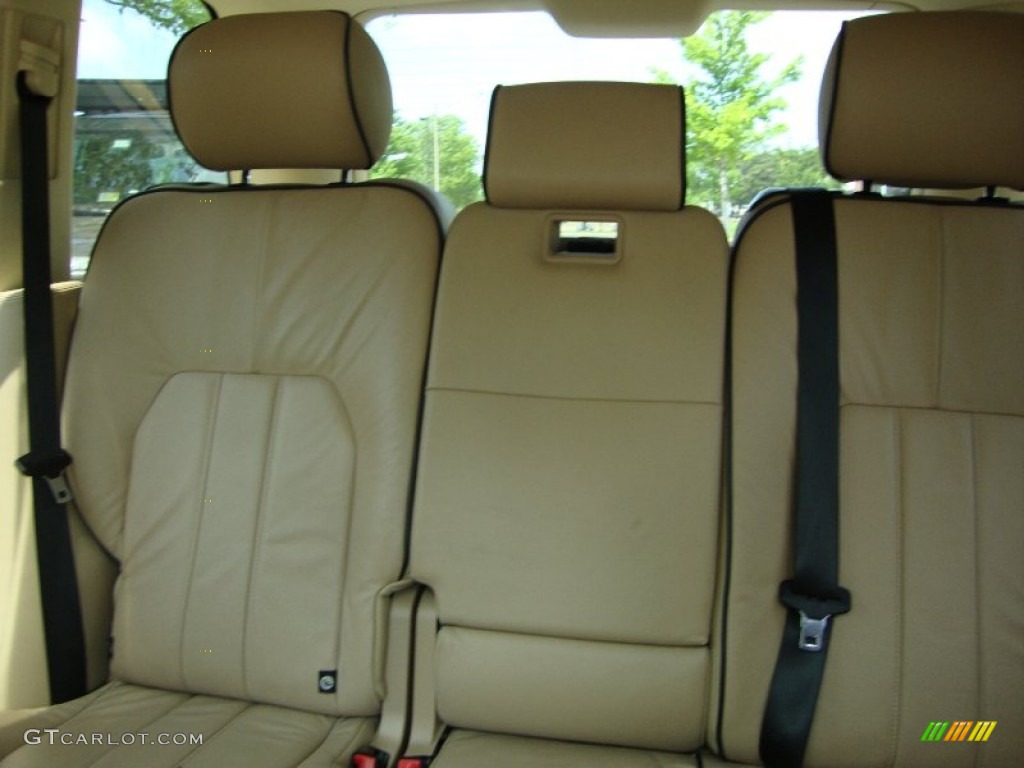 2008 Range Rover V8 HSE - Tonga Green Pearlescent / Sand photo #19
