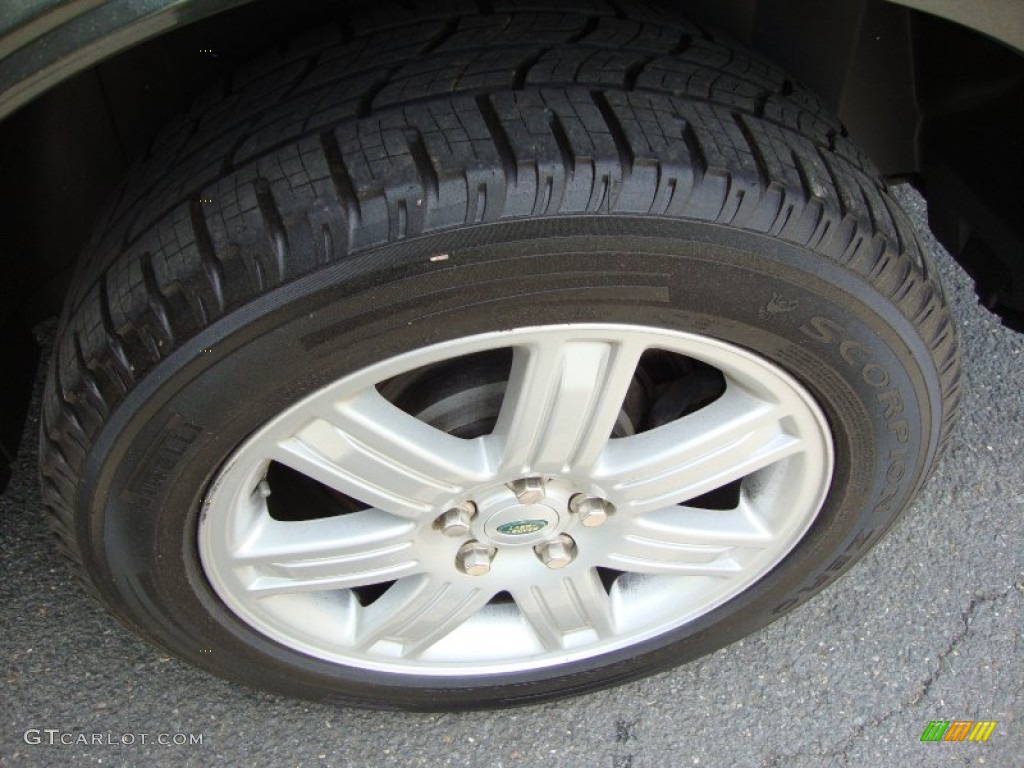2008 Range Rover V8 HSE - Tonga Green Pearlescent / Sand photo #21
