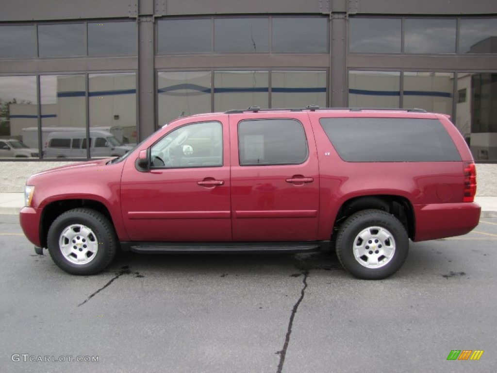 Sport Red Metallic 2007 Chevrolet Suburban 1500 LT 4x4 Exterior Photo #54518495