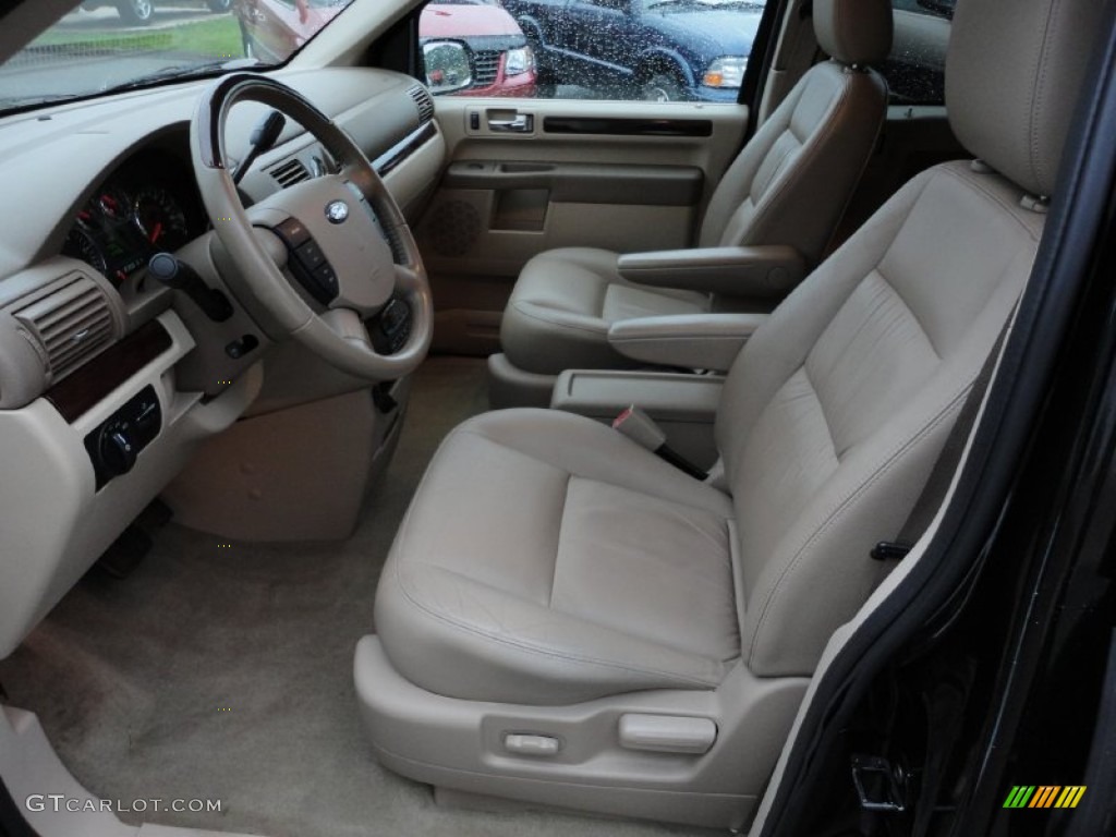 Pebble Beige Interior 2006 Ford Freestar Limited Photo #54518582