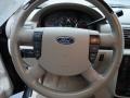 Pebble Beige 2006 Ford Freestar Limited Steering Wheel