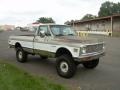 Willow Green 1972 Chevrolet C/K K10 Custom Regular Cab 4x4