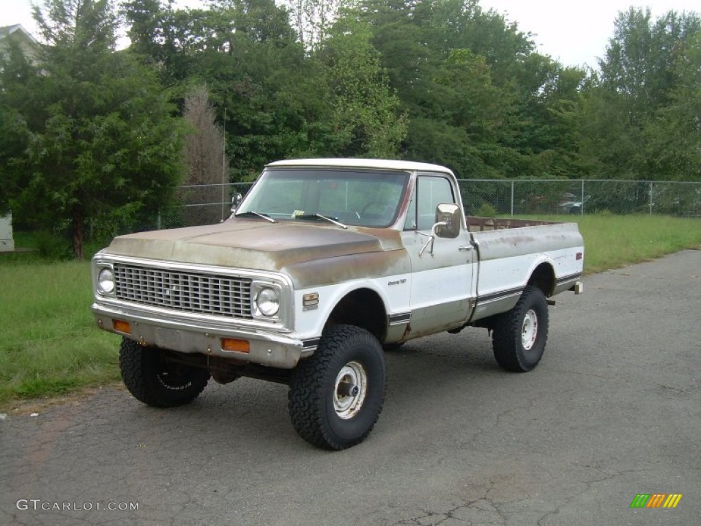 Willow Green 1972 Chevrolet C/K K10 Custom Regular Cab 4x4 Exterior Photo #54518714