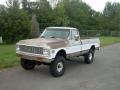 Willow Green 1972 Chevrolet C/K K10 Custom Regular Cab 4x4 Exterior