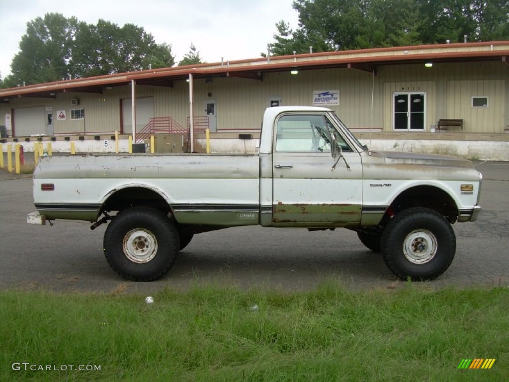 Willow Green 1972 Chevrolet C/K K10 Custom Regular Cab 4x4 Exterior Photo #54518729